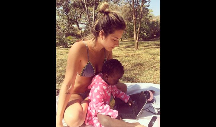 Giovanna Ewbank e a filha Titi