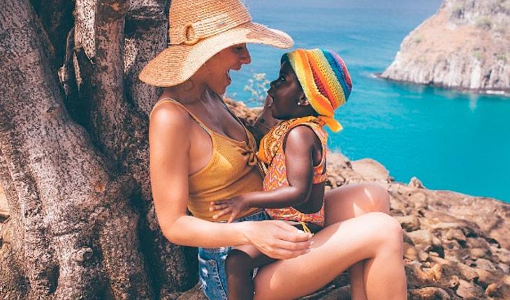 Giovanna Ewbank e a filha Titi
