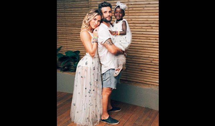 giovanna ewbank com a filha Titi