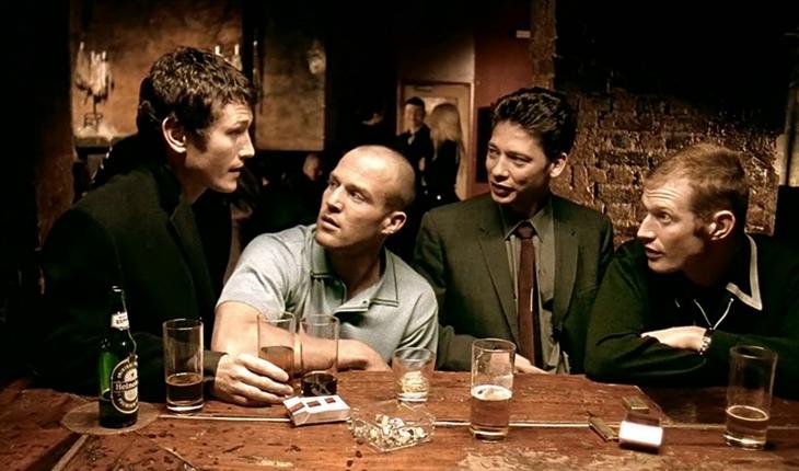 Os quatro protagonistas do filme