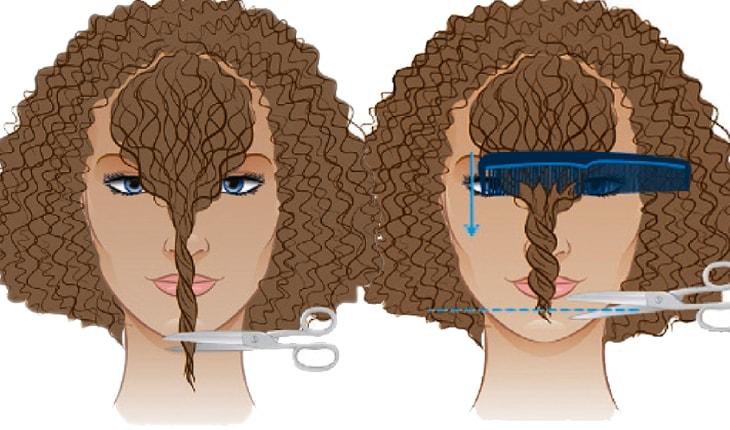 Passo a passo de corte de cabelo cacheado