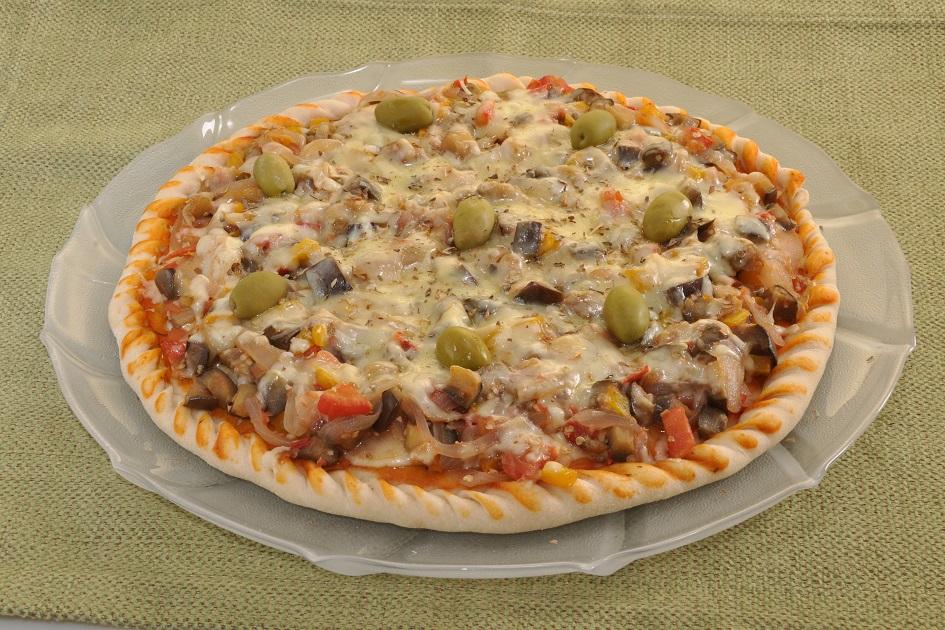 Pizza de berinjela
