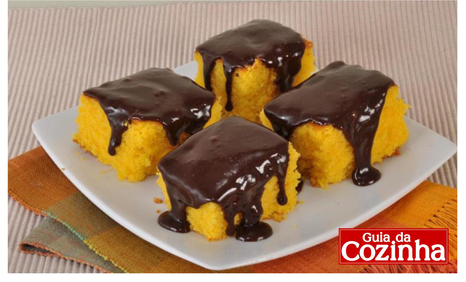 Bolo de cenoura com Nutella®