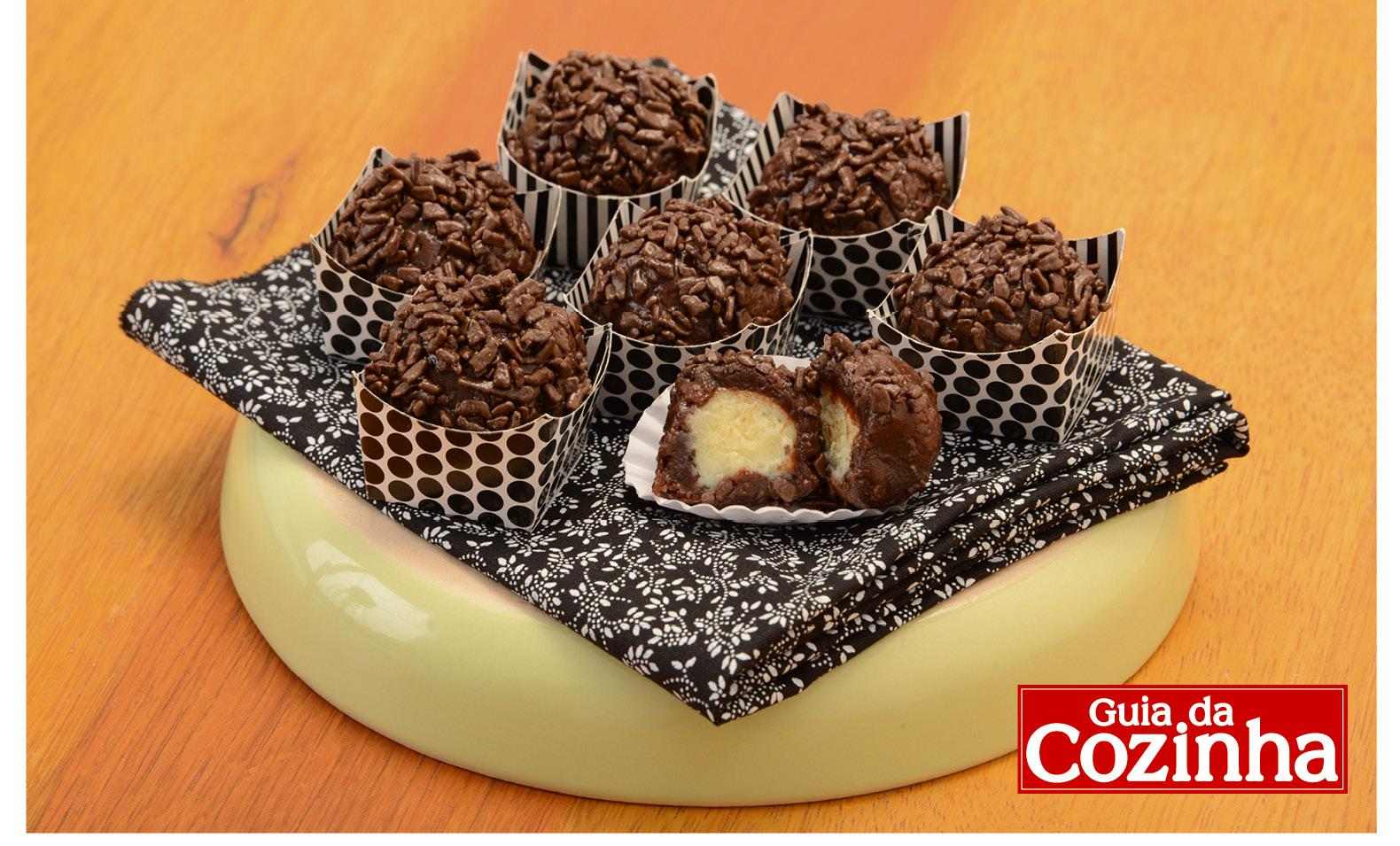 Foto com a receita de brigadeiro de Nutella® com leite Ninho®