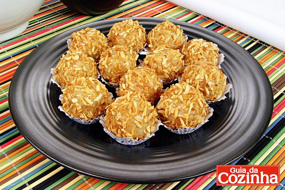 Docinho de coco queimado