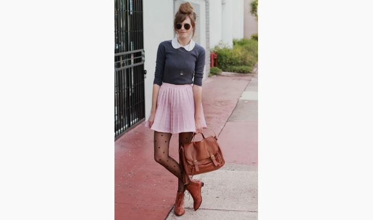 estilo girly meia calça estampada coração pinterest