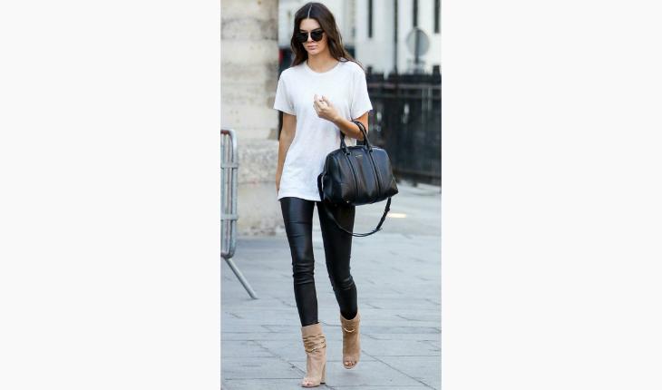 nude nos pés salto alto com look básico pinterest