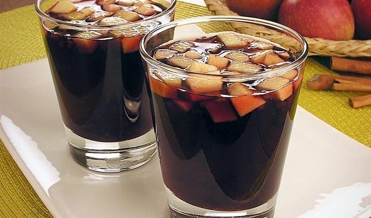comidas de festa junina vinho quente