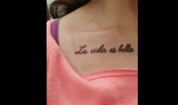 tatuagem escrito 