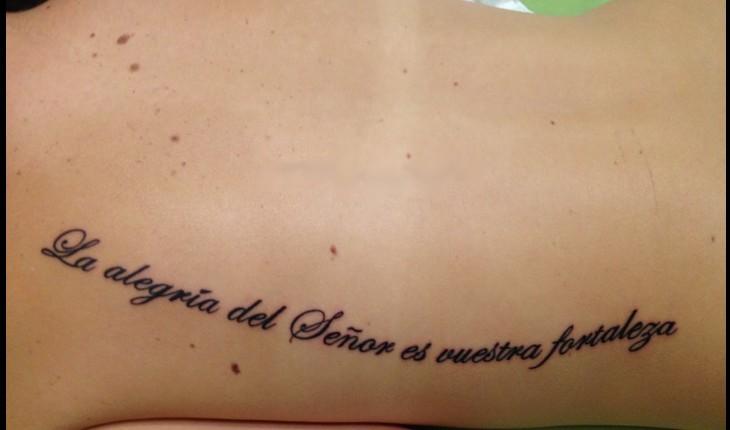 tatuagem escrito 