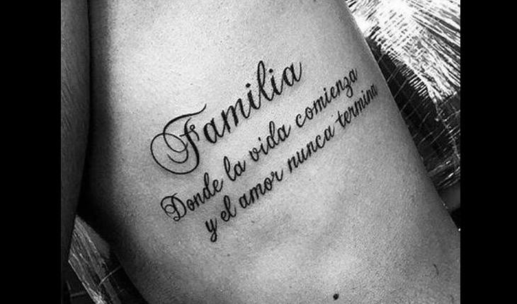 tatuagem escrito 