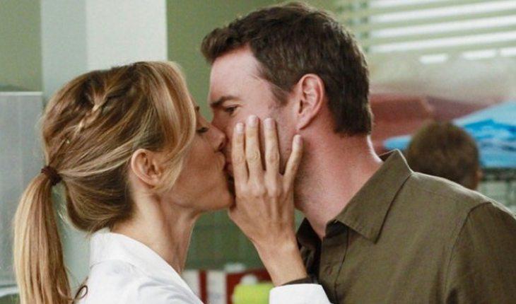 Dra. Altman. Na foto a médica está beijando o marido Henry