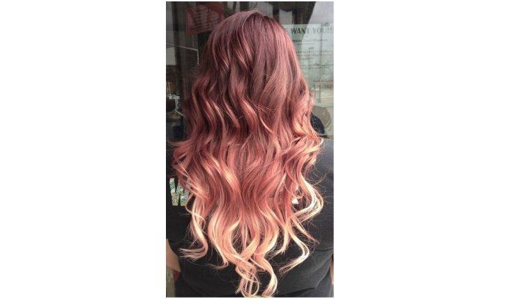 cabelo rose gold é a nova tendência