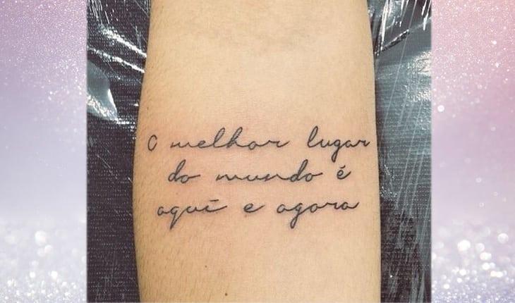 tatuagens motivacionais