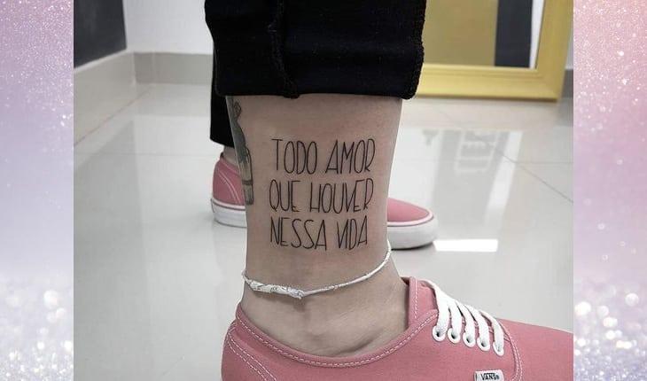 tatuagens motivacionais