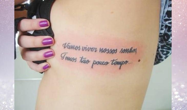 tatuagens motivacionais