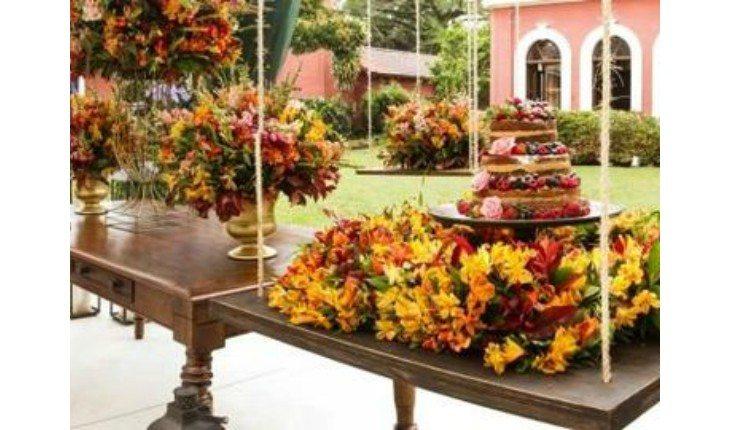 Veja ideias para decoração de casamento em tons terrosos