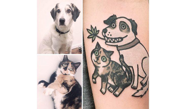 tatuagem de pets