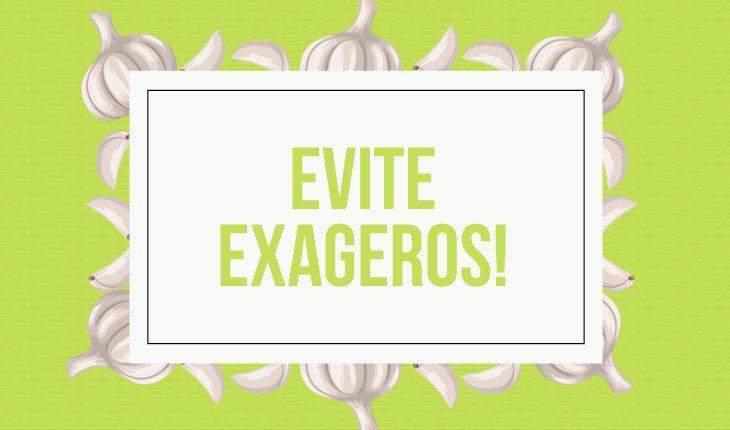 Benefícios do alho para a saúde. Na foto, uma placa que tá escrito um dos benefícios do alho