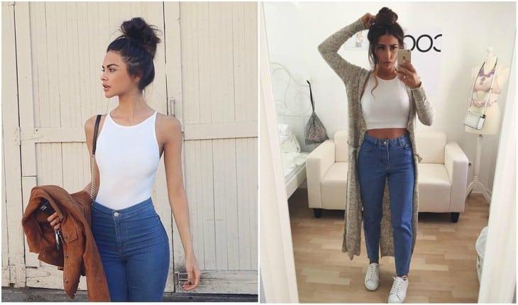 Inspire-se no decote halter, que voltou com tudo nos biquínis, top cropped e vestidos