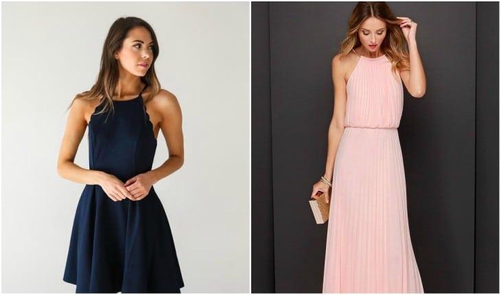 Inspire-se no decote halter, que voltou com tudo nos biquínis, top cropped e vestidos