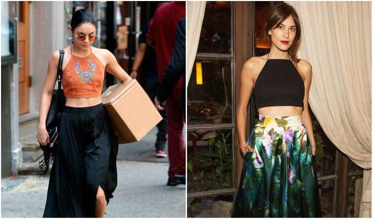 Inspire-se no decote halter, que voltou com tudo nos biquínis, top cropped e vestidos