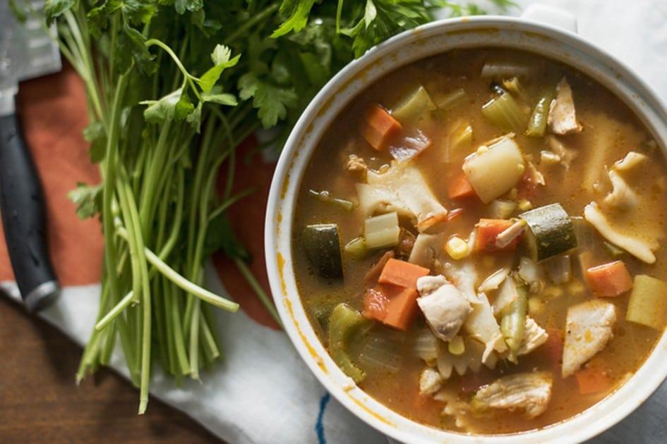 sopa instantânea