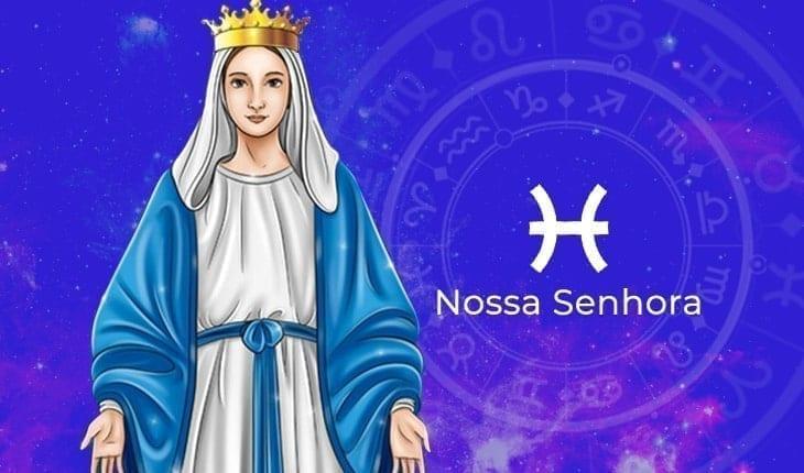 Ilustração de Nossa Senhora