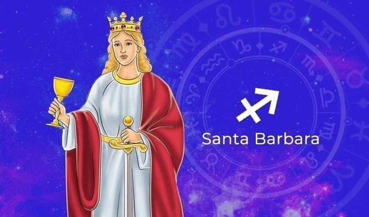 Ilustração de Santa Barbara