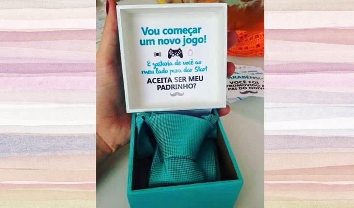 convite para padrinhos de casamento