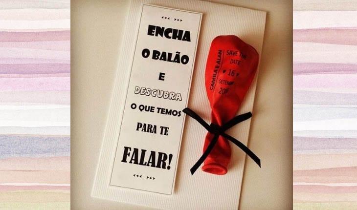 convite para padrinhos de casamento