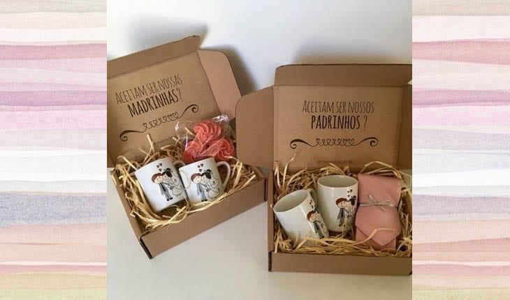 convite para padrinhos de casamento