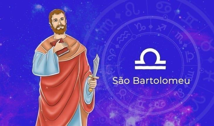 santo de cada signo Ilustração de São Bartolomeu
