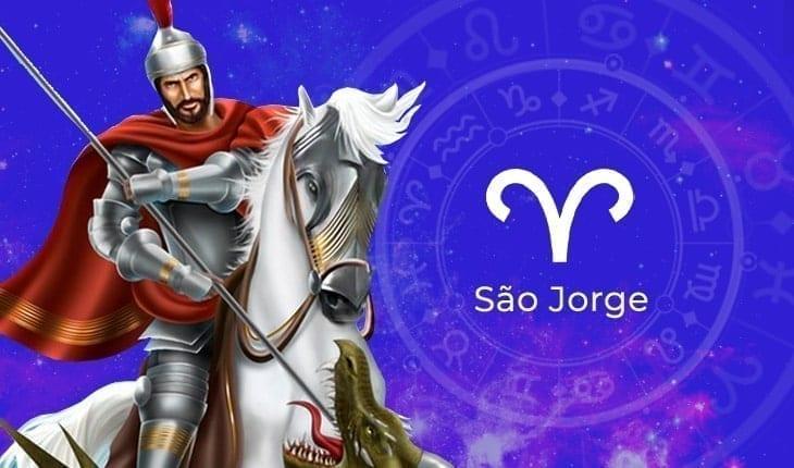 santo de cada signo Ilustração de São Jorge