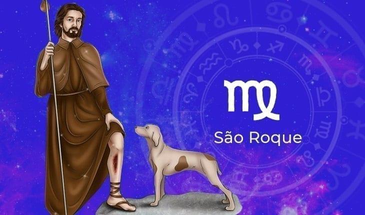 santo de cada signo Ilustração de São Roque