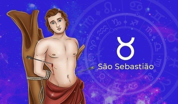 santo de cada signo Ilustração de São Sebastião