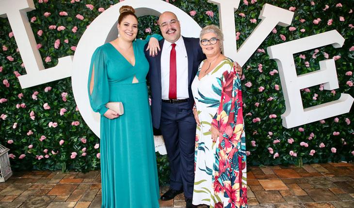 Tiago Abravanel, Cintia Abravanel e Lígia Abravanel