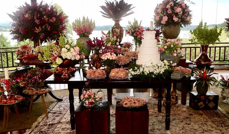 Decoração do casamento de Jeniffer Nascimento e Jean Amorim
