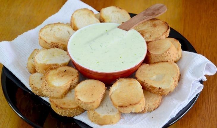receitas de patê de alho