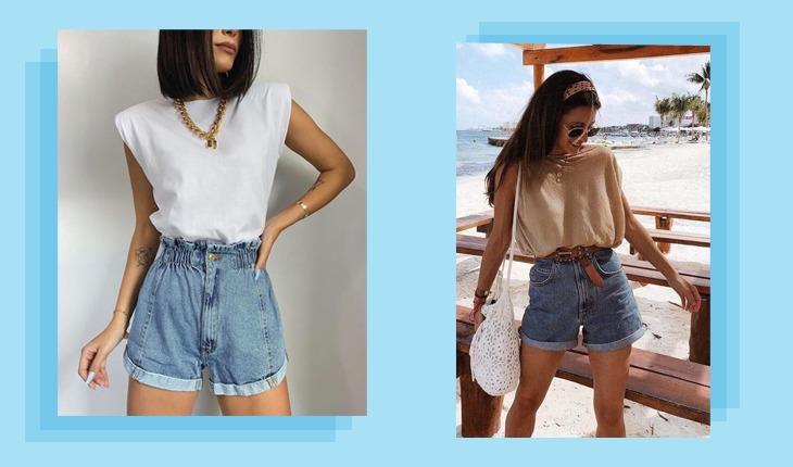 Looks com shorts jeans: 5 maneiras de combinar essa peça