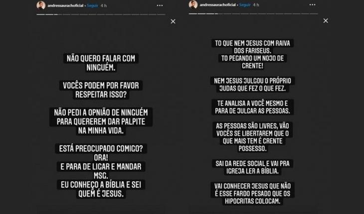 Andressa Urach: entenda os motivos do seu afastamento da igreja