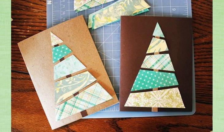 Cartões de Natal: ideias criativas para presentear gastando pouco