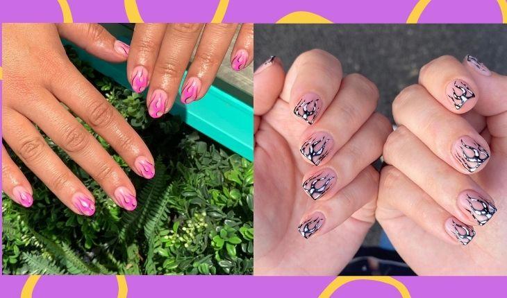 Nail Art Chamas