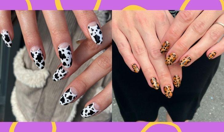 Nail Art Animal Print