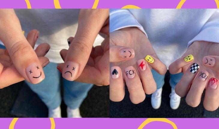 Nail Art Smile