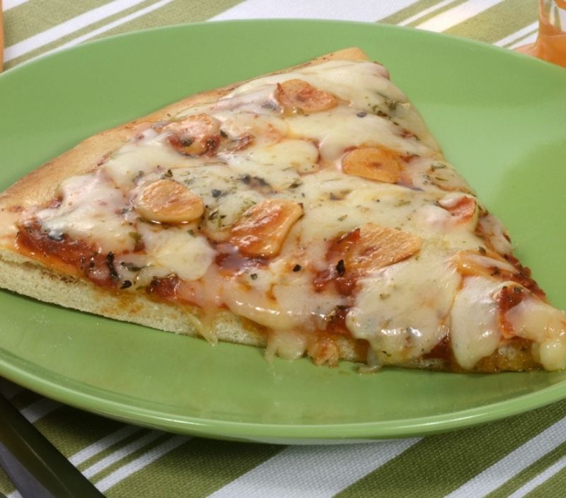 pizza alho e oleo