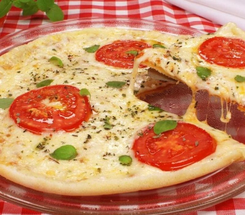 pizza de tapioca
