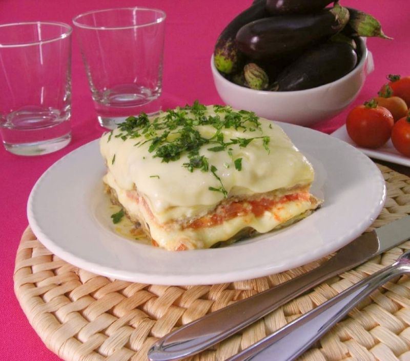 berinjela ao creme