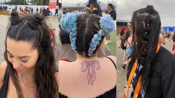 Venha ver os penteados que estão sendo tendência na Cidade do Rock nesse segundo sábado (10)