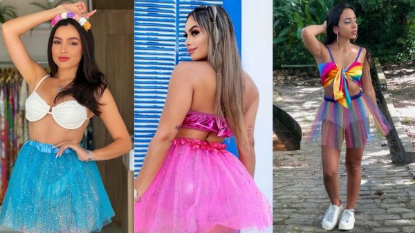 Monte fantasias de Carnaval incríveis com uma saia de tule